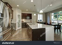 large kitchen island granite counter