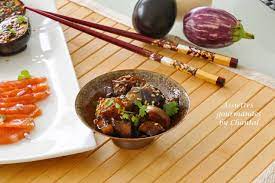 Aubergine Au Miso Et Sauce Soja Cuisine Japonaise Nasu Dengaku Assiettes Gourmandes