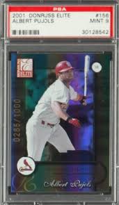 Graded versions have sold for five figures. Collector Who Cornered Part Of Pujols Rookie Card Market Opts To Liquidate
