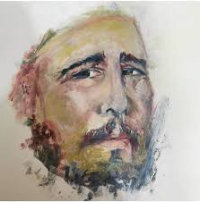 PINTURA │ Fidel en el pincel de Kris González