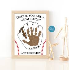 Shop father's day hats from cafepress. Father S Day Gift Handprint Art Dad Birthday Gift Etsy