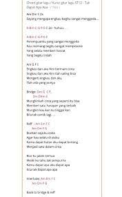 Maybe you would like to learn more about one of these? Chord Lagu Indonesia St12 Tak Dapat Apa Apa Am Dm E 2x Sayang Mengapa Engkau Begitu Sangat Menggoda A Bm C G F E E 2x Huhuu A Bm C G F E E Perempuanku Yang Sangat Menggoda Kau Memang