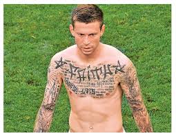 Боец ufc александр волков показал свежую татуировку на всю спину. Tatuirovki Rossijskih Futbolistov Foto