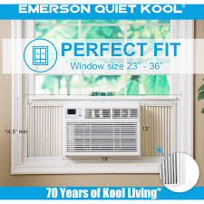 Click here to download emerson quiet kool ead30e1 (01) pdf manual. Emerson Quiet Kool 6 000 Btu 115v Window Air Conditioner With Remote Control Walmart Com Walmart Com