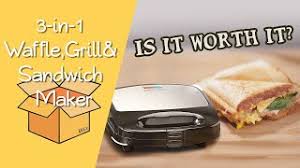 Contact supplier request a quote. Black Decker 3 In 1 Waffle Grill Sandwich Maker Is It Worth It Youtube