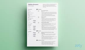 Modern Resume Template Format 18 Examples For 2021