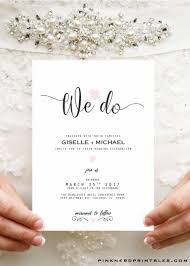 Wedding Invitation Typography Elegant Pink Heart Wedding Invitation Heart Wedding Invitations Typography Wedding Invitations Wedding Invitation Cards