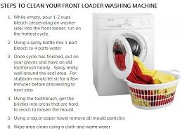 How To Clean A Front Loading Washing Machine Budget101 Com Front Loading Washing Machine Washing Machine Cleaning