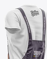 Download Working Overalls Mockup In Vehicle Mockups On Yellow Images Object Mockups