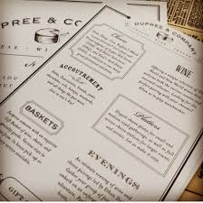 French Bistro Bistro Menu Bistro Design Menu Design