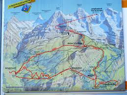 rail map to jungfraujoch jungfraujoch travel switzerland switzerland