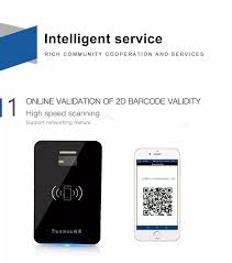 Qr Code Scanner Access Control System App Remote Open The Door Wifi Bluetooth Connection Automatic Door Controller Q200 Buy Qr Code Verification For Visitor Access Control System Access Control App Remote