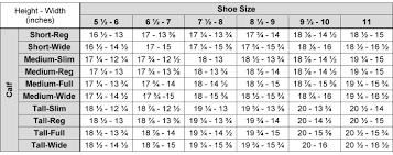 Ariat Size Charts
