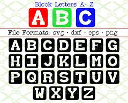 Baby Blocks Svg Font Block Lettering Baby Blocks Block Letter Fonts
