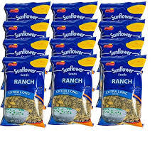 1 (per 1 pkg kernels) serving per container. Upc 306659168079 New Frito Lay Extra Long Sunflower Seeds Perfect For Snack Packs Flavors Include Bbq Ranch Original Flamin Hot Limon Barcode Index