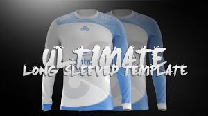 S p c e.com : Ultimate Long Sleeved Jersey Template L Design Tutorial 13 By Natemedia