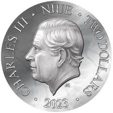 2023 Niue Chris Lovell Fire Drake Dragon 50g Silver Coin MS 70 Antiqued