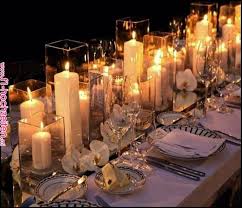 Wedding Decorations Candles Szukaj W Google Orchid Ideas For Weddings In 2019 Pinte Candle Wedding Centerpieces Candle Wedding Decor Wedding Centerpieces