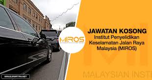 Miros jadi rakan rasmi sdc 2015. Jawatan Kosong Di Institut Penyelidikan Keselamatan Jalan Raya Malaysia Miros Terbuka 2020 Jawatan Kosong 2020