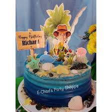 All our birthday cakes are available at different price range which allows you to choose one suiting your budget. Fishing Theme Cake Topper Shopee Philippines