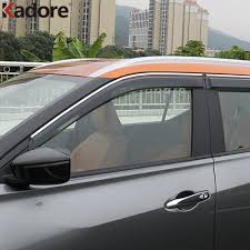 Nissan kicks 2020 ke looks me koi changes nahi kiye gaye hai vahi old sporty design continue kiya gaya hai. Window Vent Deflector Rain Guard Car Sun Visor For Nissan Kicks 2018 2019 Side Window Wind Deflectors Visors Automotive Ekbotefurniture Com