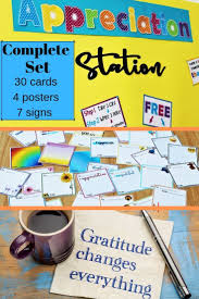 Appreciation Station Everything You Need To Create Your Station Today Teacher Appreciation Gratitude Changes Everything Appreciation