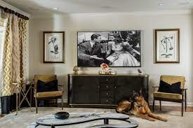 Monochrome doesn't mean boring when expertly applied, this design concept can be executed in a manner that brings a living room to life. Black And Gold Living Room Ideas Photos Houzz