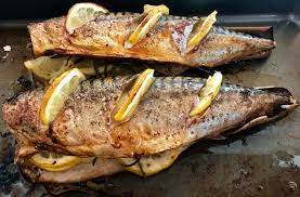 Baked Mackerel With Lemon How To Roast Mackerel The Easy Way Recipe Mackerel Recipes Baked Mackerel Whole Mackerel Recipe