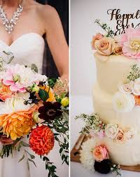 A pure crisp white wedding bouquet for the bridesmaids made up entirely of white dahlias! Dahlia Wedding Bouquet Floral Arrangement Ideas