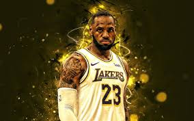 Athlete wearing 24 jersey uniform wallpaper. Download Wallpapers Lebron James 2020 Nba Los Angeles Lakers White Uniform Basketball Stars Lebron Raymone James Sr Neon Lights Basketball La Lakers Creative Lebron James Lakers For Desktop Free Pictures For Desktop