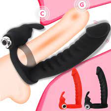 Strap On Penis Cock Ring Dildo Butt Plug Vibrator Sex Toys G Spot Anal  Vibrator | eBay