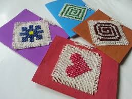 2 use 2 strands of thread for cross stitch. Cross Stitch Card How To Make A Cross Stitch Card Needlework On Cut Out Keep