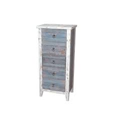Kommode landhaus shabby vintage retro. Shabby Chic Kommode Nango In Weiss Blau