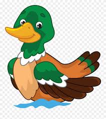 A cartoon flock of birds. Mallard Duck Clipart Duck Clipart Png Download 5223268 Pinclipart