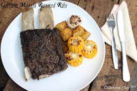 Recipe Slow Roasted Beef Ribs With Garam Masala Iga Sapi Panggang Bumbu Garam Masala India Resep Iga Iga Panggang