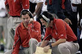 Greg knapp, at the time the quarterback coach for the atlanta falcons, looks on in the fourth quarter against the houston texans at nrg stadium on oct. The Greg Knapp Hire Is A Fine If Not Inspiring Addition For The Offense The Falcoholic