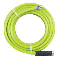 Aqua Joe 1 2 In Dia X 50 Ft Heavy Duty Kink Resistant Lightweight Garden Hose Ajh12 50 The Home Depot