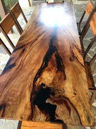 Spalted Pecan Dinning Table And Chairs Dinning Tables And Chairs Live Edge Dining Table Dining Table