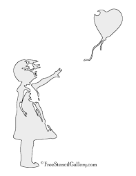 Banksy Balloon Girl Stencil Stencil Graffiti Banksy Stencil Banksy Graffiti
