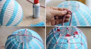 1001 Kreative Ideen Wie Sie Einen Heissluftballon Basteln Heissluftballon Basteln Bastelideen Basteln