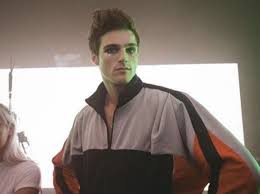 Jacob Elordi Nate Euphoria Euphoria Men Themed Outfits Euphoria Rue's navy peels work shirt on euphoria. euphoria men