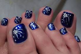 Much as we love to manicure our finger nails, our toe nails too deserve to be treated with beautiful nail designs such as the ones we have shown above. Bright Toe Nail Designs Ideas
