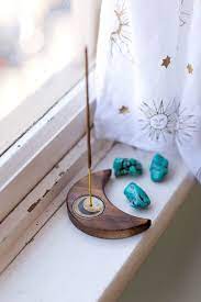 Set Of 5 Wooden Incense Holders Diy Incense Holder Incense Holders Incense Holder