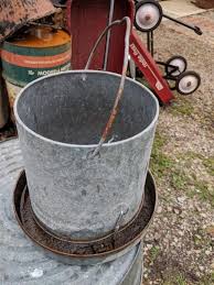 Its hand built from solid fir and is roomy enough to comfortably house up to 4 chickens. Vintage Galvanized Chicken Feeder Harmeyer Auction Appraisal Co