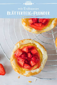Blatterteig Mit Erdbeeren Leckere Plunderstucke Die Besten Backrezepte Mit Gelinggarantie Rezept Blatterteig Rezepte Suss Rezepte Lecker