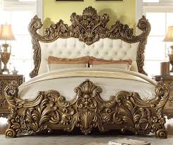 Classic Hand Carved Bed By Homey Design Hd 8008 B Bedroom Design Bedroom Sets Luxury Bedroom Sets