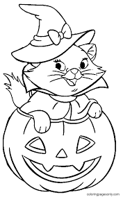 Plus, it's an easy way to celebrate each season or special holidays. Free Halloween Cat Coloring Pages Halloween Cats Coloring Pages Coloring Pages For Kids And Adults