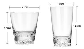 Us 8 5 40 Off Hot Sale Mount Fuji Cup Lead Free Crystal Cocktail Wine Glass Transparent Snow Mountain Beer Glasses 250ml 350ml Whiskey Cups In Wine