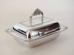 Maybe you would like to learn more about one of these? Silverplated Miniature Butter Preserves Dish With Glass Liner Vintage Home Dining Serving Butter Dishes