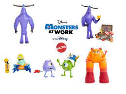 Monsters at work begins the day after a pivotal event near the first film's conclusion, when the monsters, inc., staff, which had been harvesting energy from children's screams, learns that laughter is a superior power source. Ricky Roxburgh On Twitter Monsters At Work Toys Monstersatwork